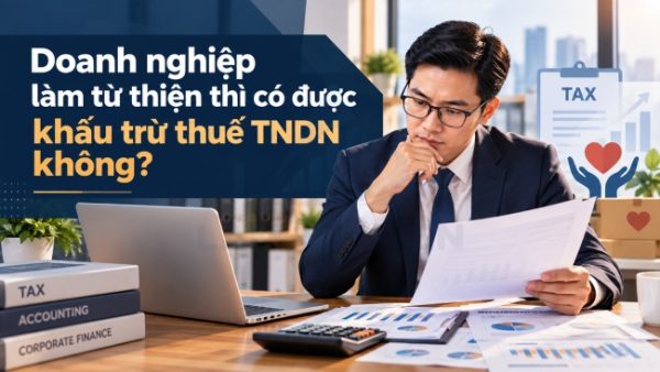 Tính thuế TNDN theo tỷ lệ % trên doanh thu