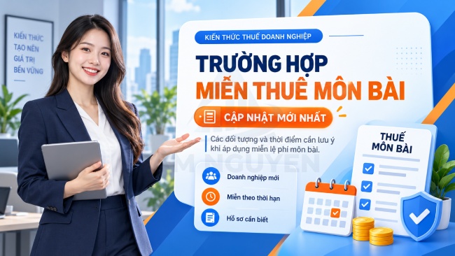 doanh-nghiep-moi-thanh-lap-duoc-mien-thue-mon-bai